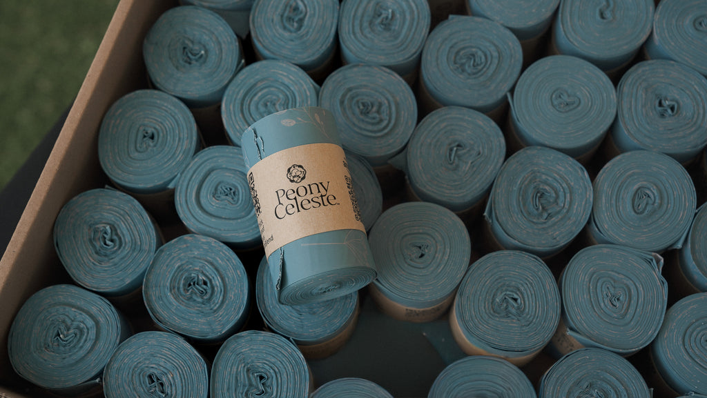 Barkday Pack (s)  - 30 Rolls of Peony Celeste Poop Bags