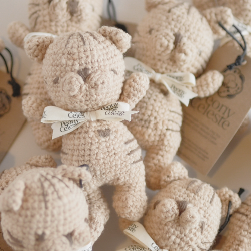 Handmade Crochet Squeaky Toy
