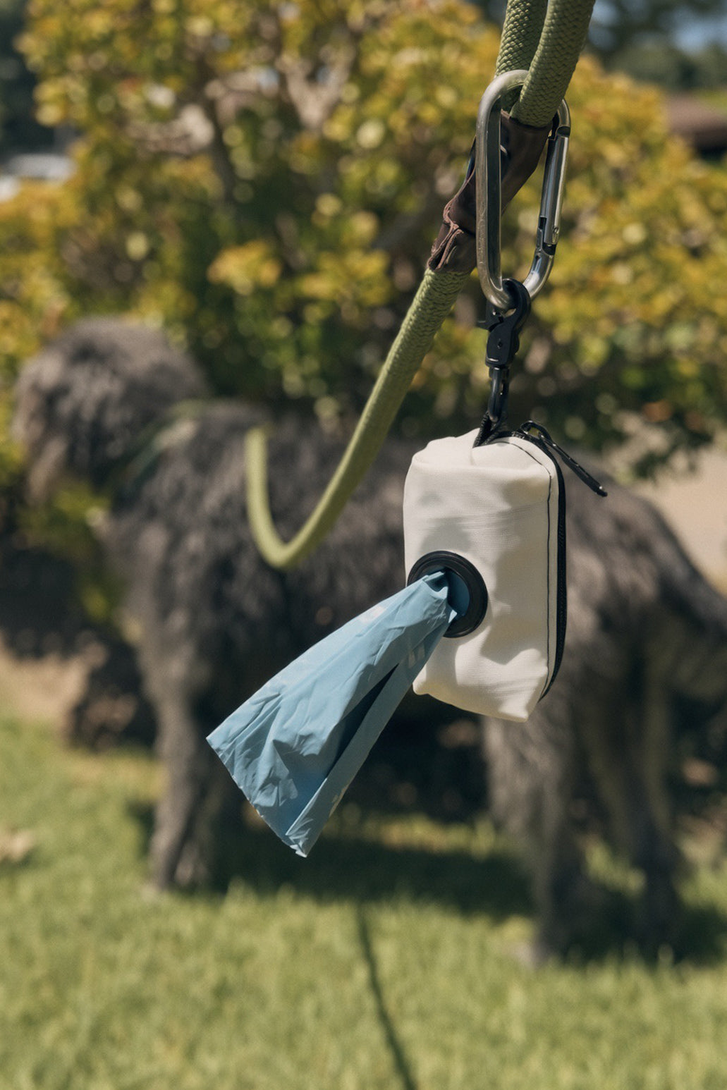 The Airbag Dispenser - Upcycled Airbag Poop Bag Dispenser